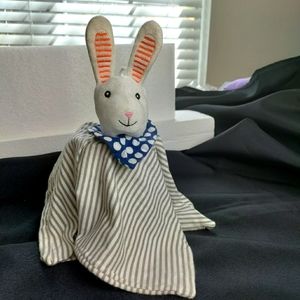 Ikea Bunny Lovey Security Blanket 10 inch Square